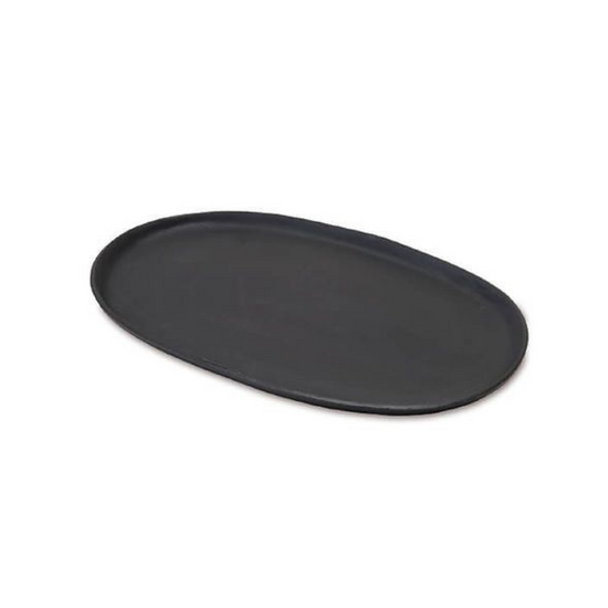 63636 [PLUS THE GREEN] Oval Plate Black