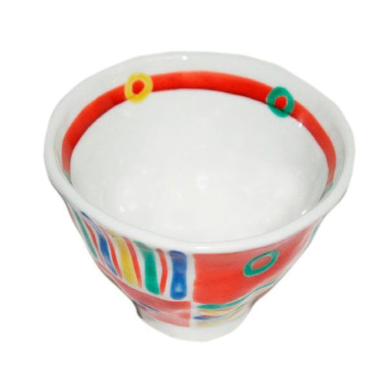 [Eisyou] Hand-decorated Mexican design rice bowl (small)