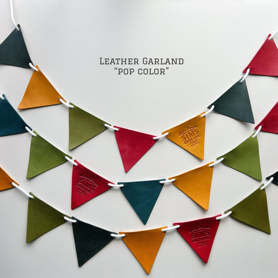 Leather Garland (Pop Color)
