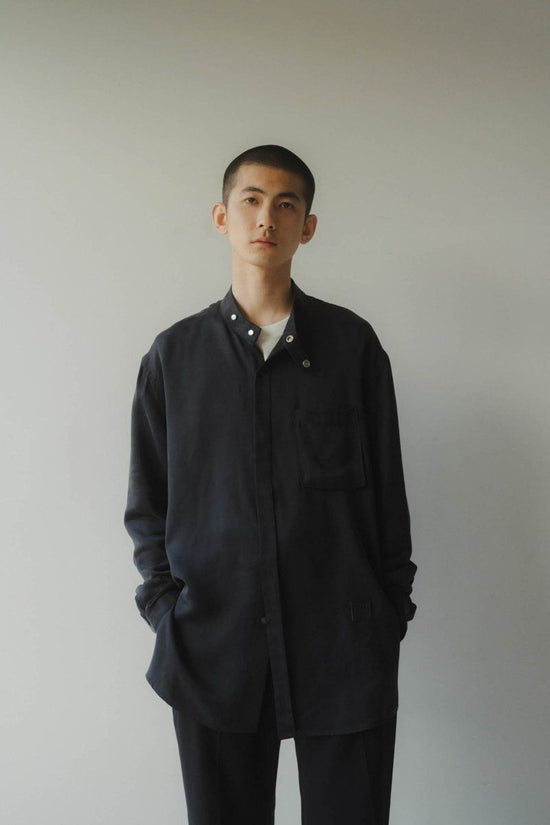 High End- stand collar Cupra Shirt/Black(unisex)