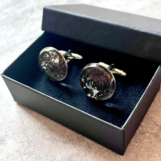 [caffeine] Coffee bean cufflinks