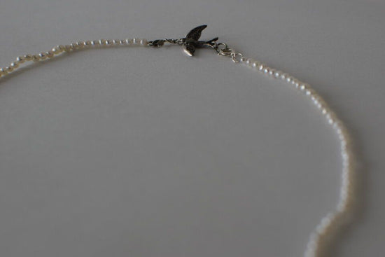 Bird Pearl Necklace