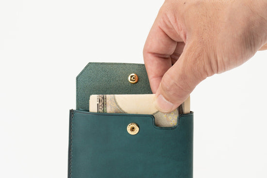 Thin L-shaped Wallet Dritto L