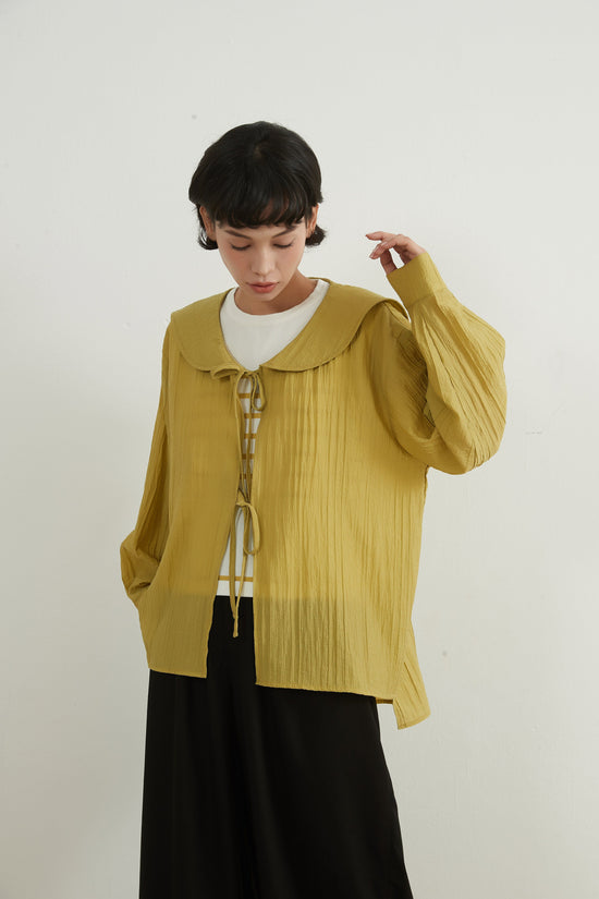 SAILOR COLLAR CARDIGAN