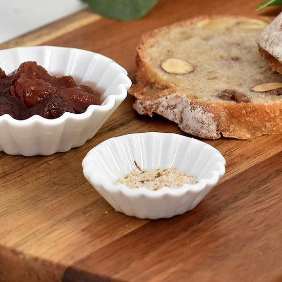 White Baking Cup Round Small, White Type, Western Tableware, Petit Bowl, Oven OK, Made in Japan, Minoyaki