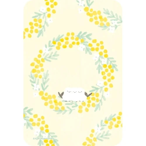 Furukawa Shiko Clear Bookmark for Paperbacks – White Bird