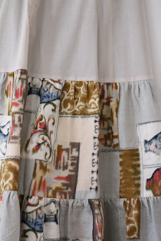 Jar -Meisen Teered Skirt-Beige- (Japanese only)