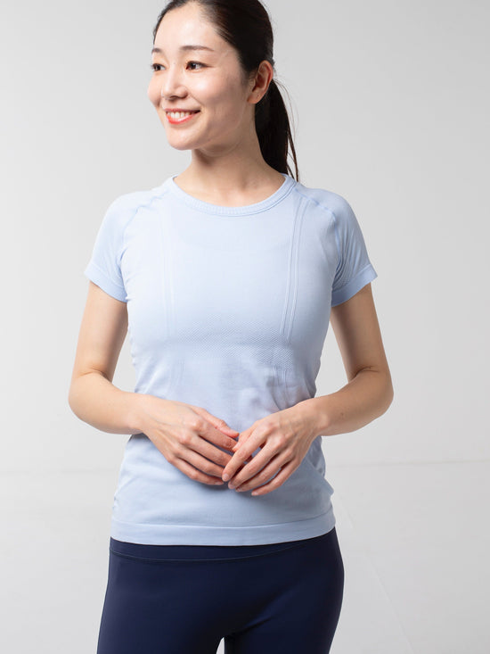 Jean Seamless Short Sleeve Top