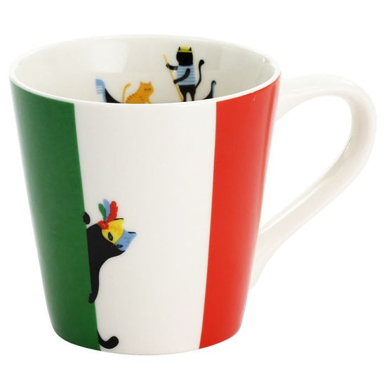 Cat Flag Mug ITALY (13103)