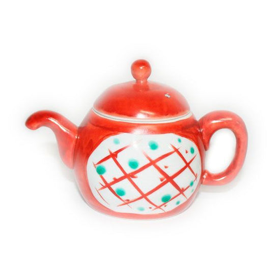 [Eisyou] (Lu) soup bowl with red gouzu pattern