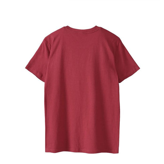 Regular fit T-shirt burgundy "Clownfish" front print