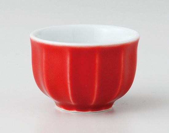 Red Glazed Sake Cup