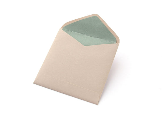 Paper cutout pouch [peony, white].