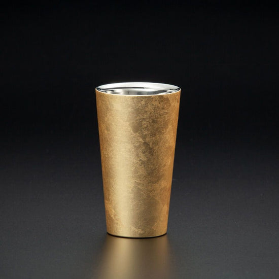 Lacquer polished cup, double structure, foil robe series, straight SCW-L801