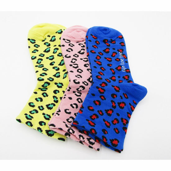 leopard socks