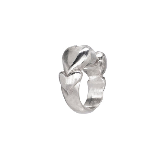 Silver925 Double Heart Ring