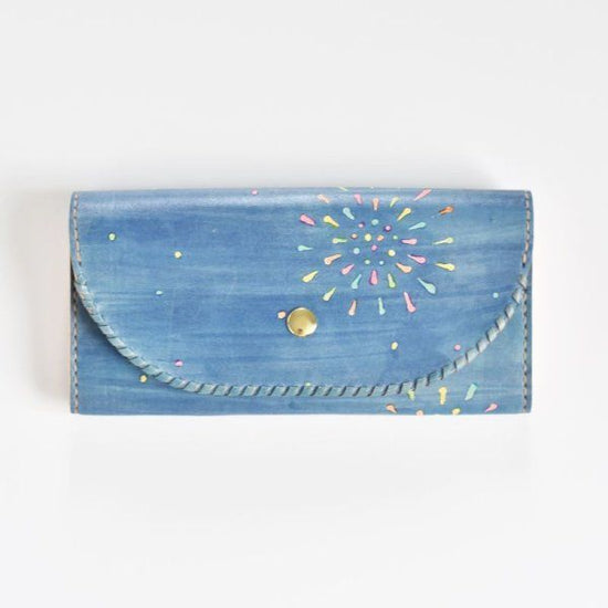 Fireworks No.34 (trifold long wallet)