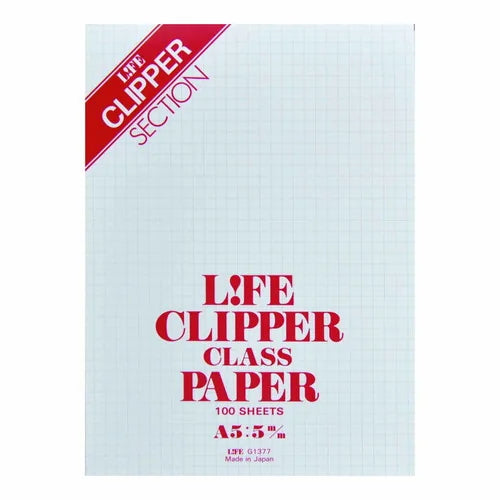 LIFE Grid Leaf Paper – A5, Grid