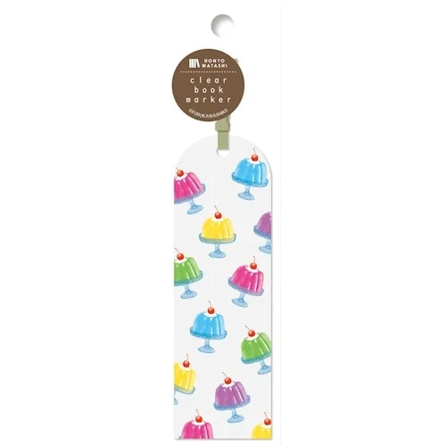 Furukawa Shiko Clear Bookmark – Retro Jelly