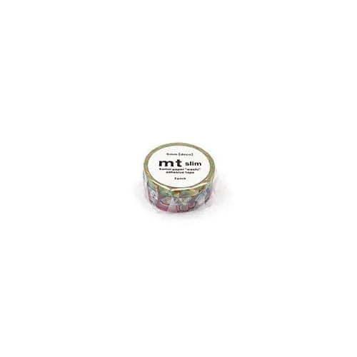mt slim deco Masking Tape (Set of 3) – Retro, 6mm×7m