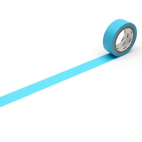 mt Masking Tape – Water Blue, 15mm×7m