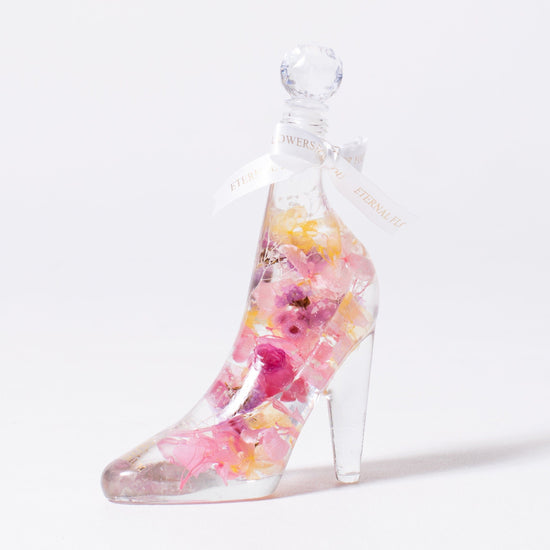 FLOWERiUM glass slipper <pink purple>.