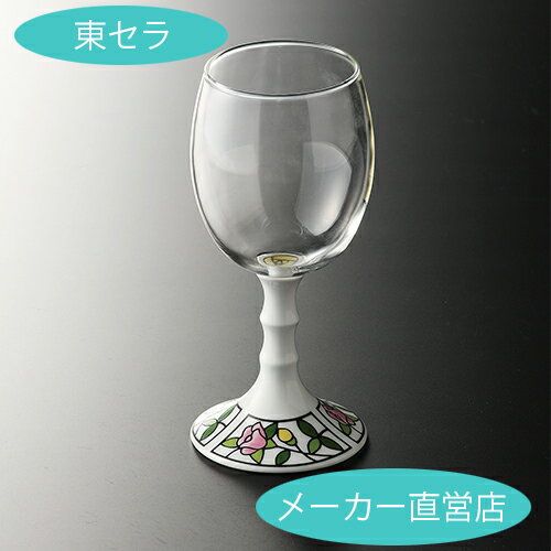 Wine glass [Arita Roman wine glass "Vitello (rose)