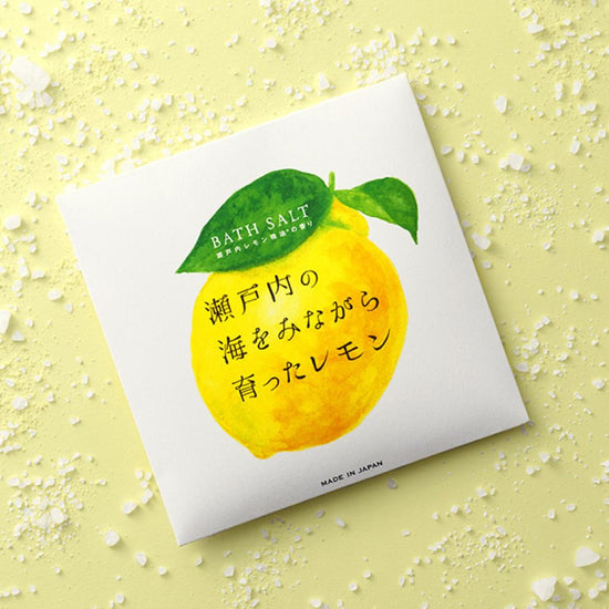 Setouchi Lemon Aromatherapy Bath Salts 40g
