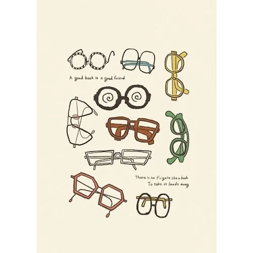 Furukawa Shiko Mino Washi Book Cover – Eyeglasses