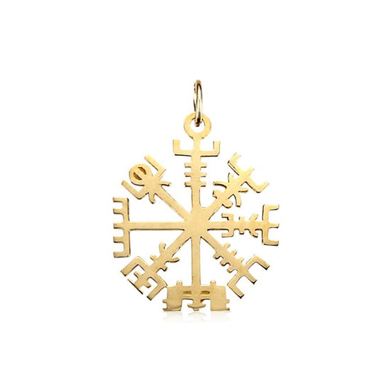 Standard pendant [Vegvisir - K10YG].