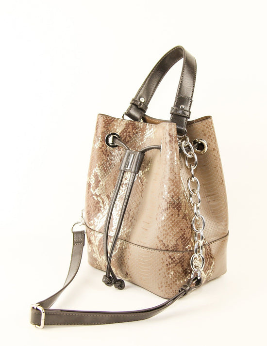 Glitter Python Bag