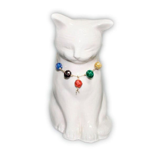 [Eisyou] Sleeping Cat Ornament (w/Necklace)