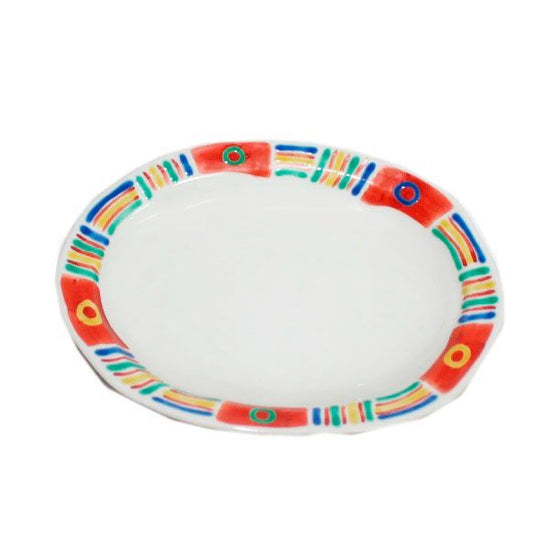 [Eisyou] Mexican design six-inch oval dish