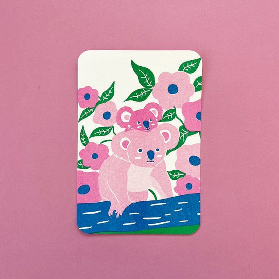 Greeting Card Envelope Set - Koala Parent and Child