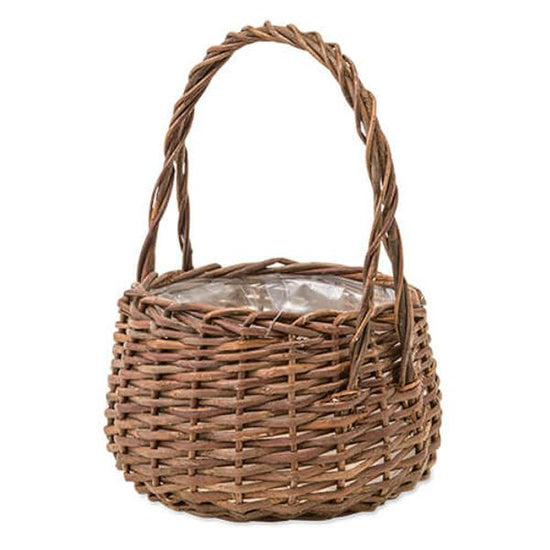 11657 [PLUS THE GREEN] Garden basket, round L