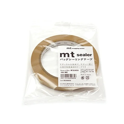 mt Sealer Bag-Sealing Tape – Camel, 9mm×50m