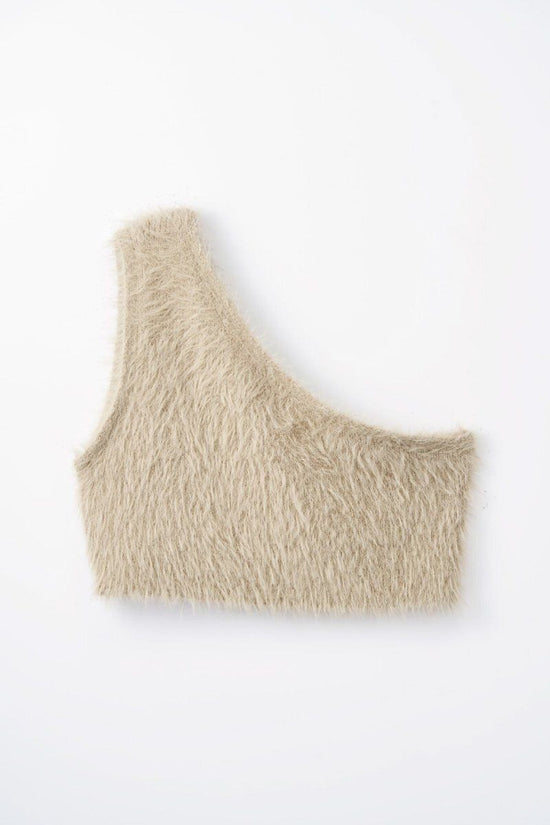 Shaggy Knit Vest/3color