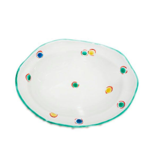 [Eisyou] Polka Dot Pattern 6" Oval Bowl