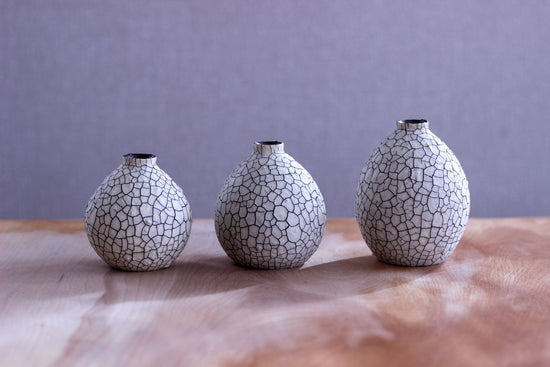 "Tokkuri" (Sake Bottle) Shaped Flower Vase