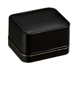 Ring Case with Ring Stick, Leather Style Paper CS Series, 10 pieces CS-02-RB