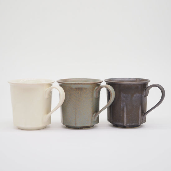 Ancient Pottery Octagonal MUG (set of 3)