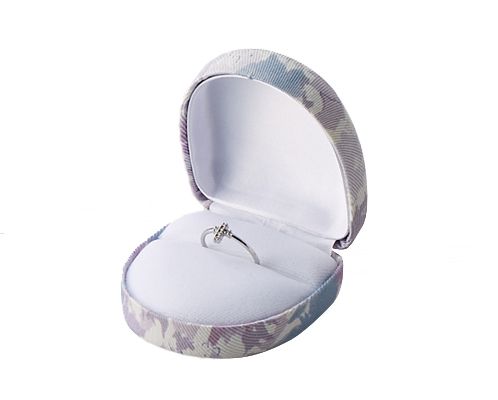 Ring case, floral fabric, FLORAL series, 12 pieces, AR-R17HP