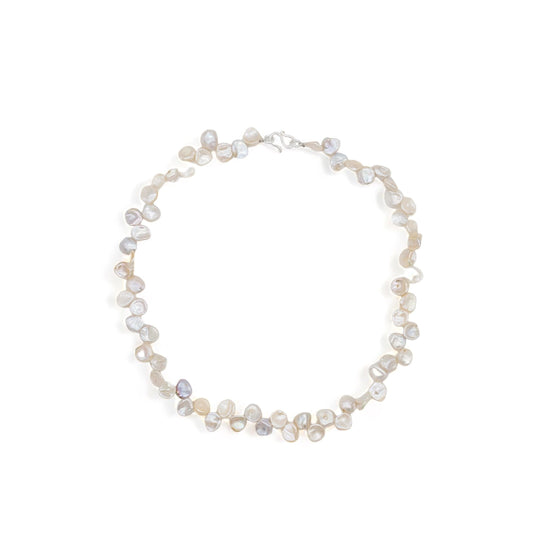 Snow Flower Short Necklace