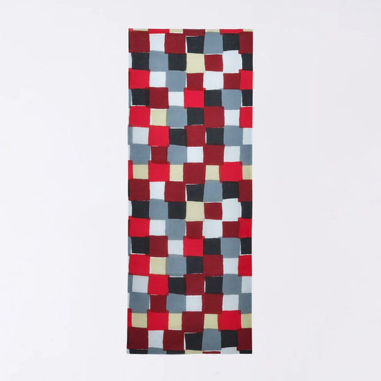 Kyoto Hand-Dyed Tenugui Hand Towel (Checkered)