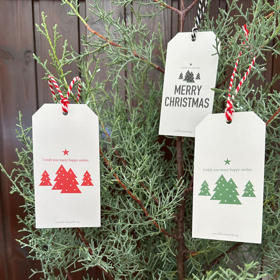 Xmas card tag / card tag