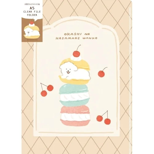 Furukawa Shiko Clear File A5 – Squeezed-In Dog