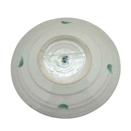 [Eisyou] Blue handled plate with kagome design