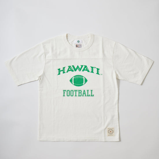 FELCO H/S FOOTBALL TEE - HAWAII FOOTBALL PRINT