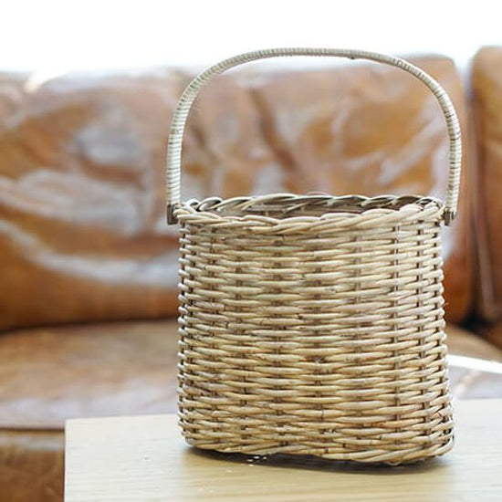 11698 Oval handle basket