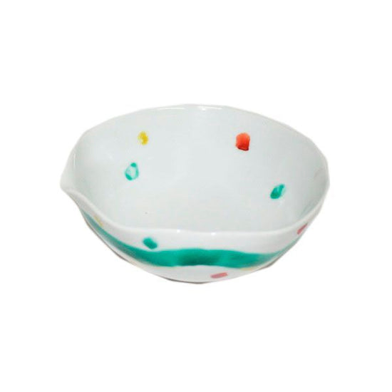 [Eisyou] Small 4" bowl with polka dot design